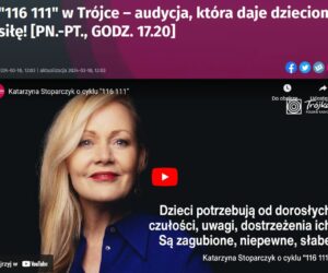 116 111 nowa audycja Trójki Polskiego Radia